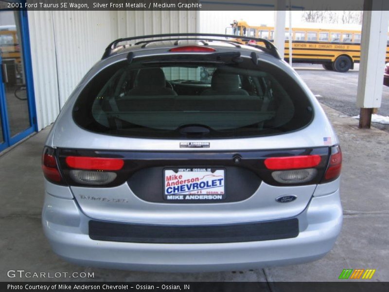Silver Frost Metallic / Medium Graphite 2001 Ford Taurus SE Wagon