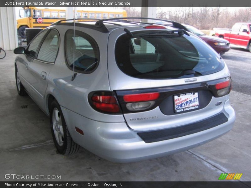 Silver Frost Metallic / Medium Graphite 2001 Ford Taurus SE Wagon
