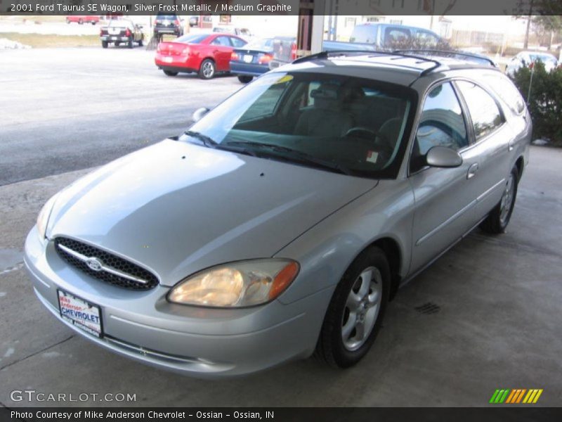 Silver Frost Metallic / Medium Graphite 2001 Ford Taurus SE Wagon