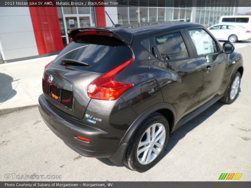 Metallic Bronze / Black/Silver Trim 2013 Nissan Juke SV AWD