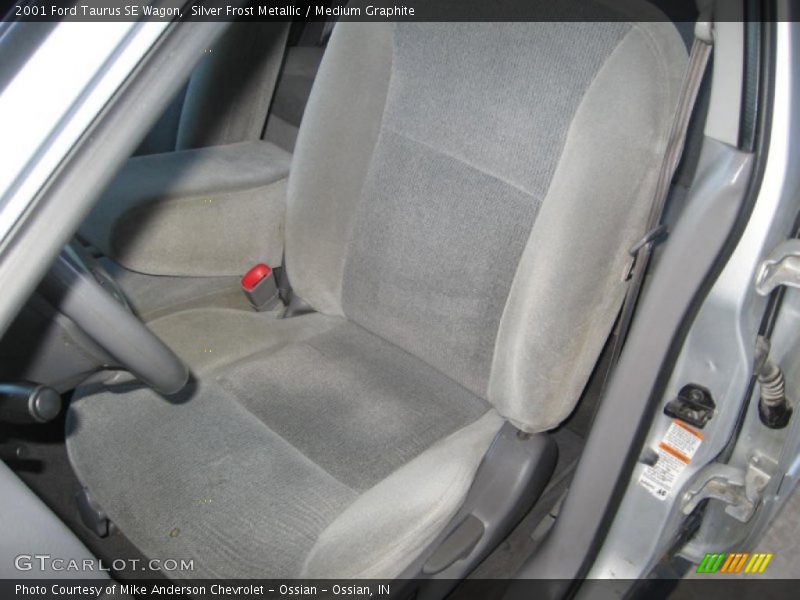 Silver Frost Metallic / Medium Graphite 2001 Ford Taurus SE Wagon
