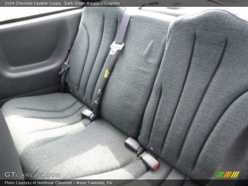 Dark Green Metallic / Graphite 2004 Chevrolet Cavalier Coupe