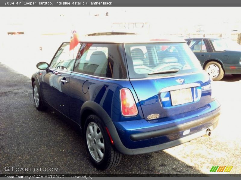 Indi Blue Metallic / Panther Black 2004 Mini Cooper Hardtop
