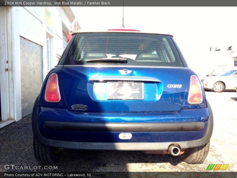 Indi Blue Metallic / Panther Black 2004 Mini Cooper Hardtop