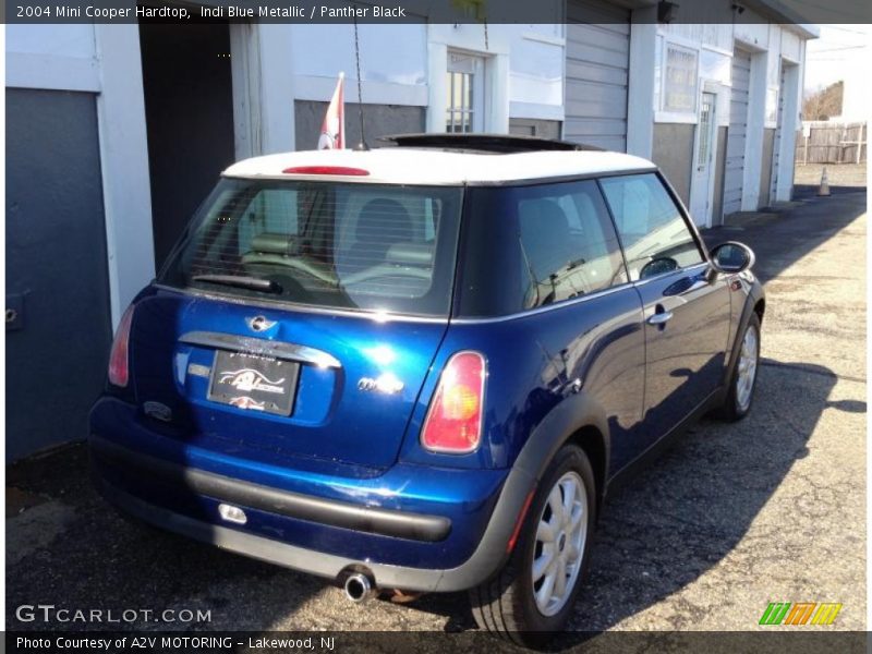 Indi Blue Metallic / Panther Black 2004 Mini Cooper Hardtop