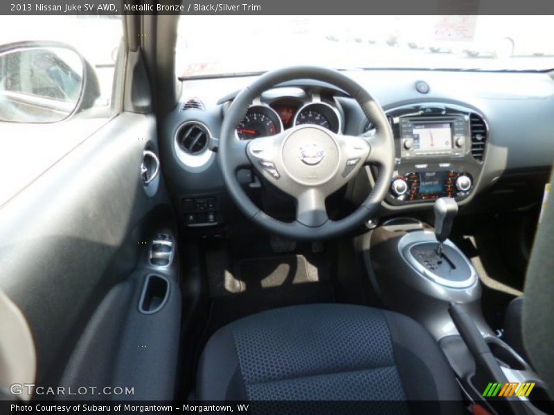 Metallic Bronze / Black/Silver Trim 2013 Nissan Juke SV AWD
