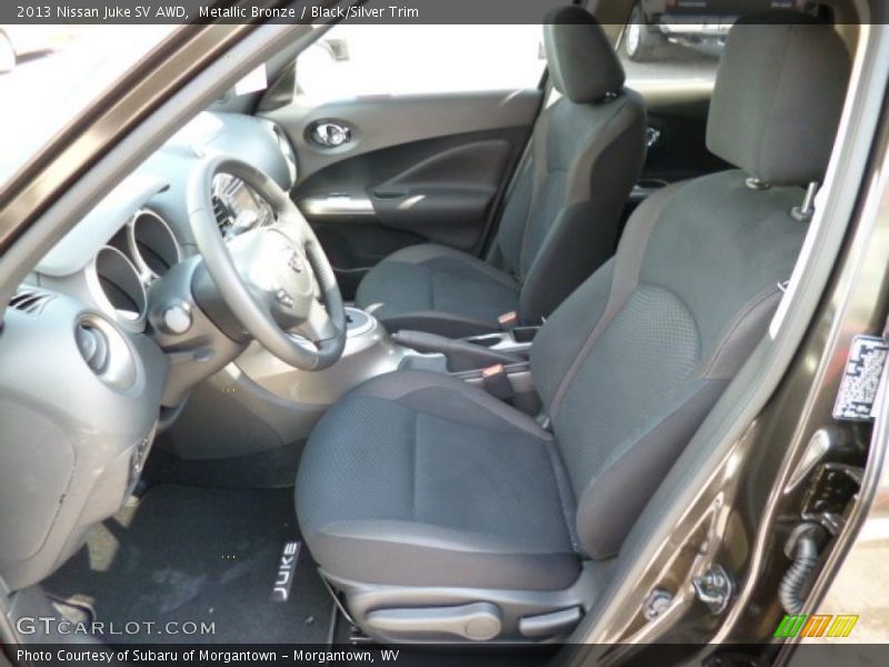 Metallic Bronze / Black/Silver Trim 2013 Nissan Juke SV AWD