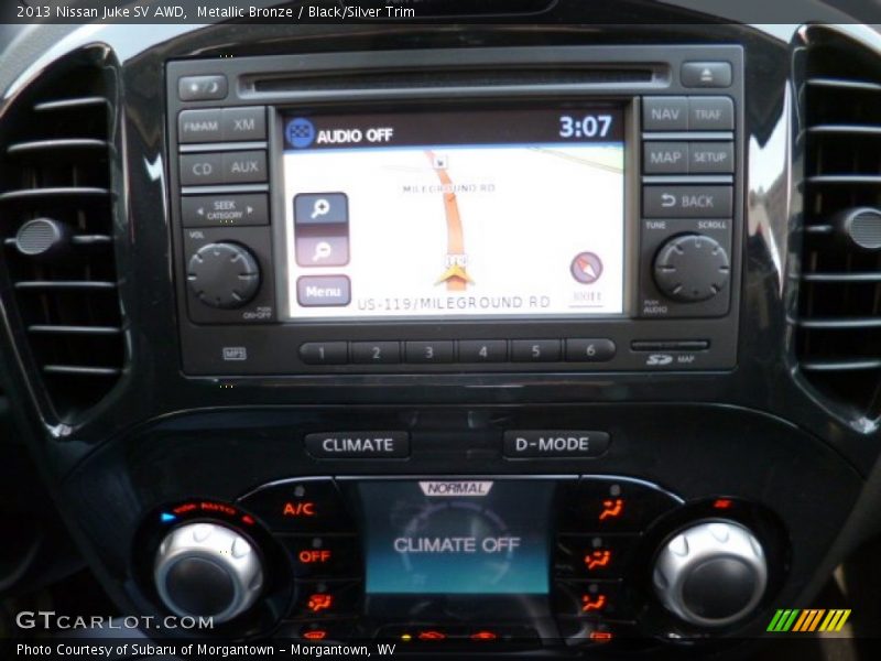 Metallic Bronze / Black/Silver Trim 2013 Nissan Juke SV AWD