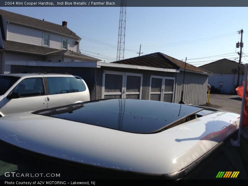 Indi Blue Metallic / Panther Black 2004 Mini Cooper Hardtop