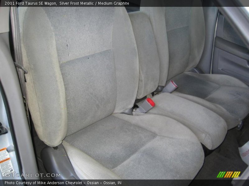 Silver Frost Metallic / Medium Graphite 2001 Ford Taurus SE Wagon