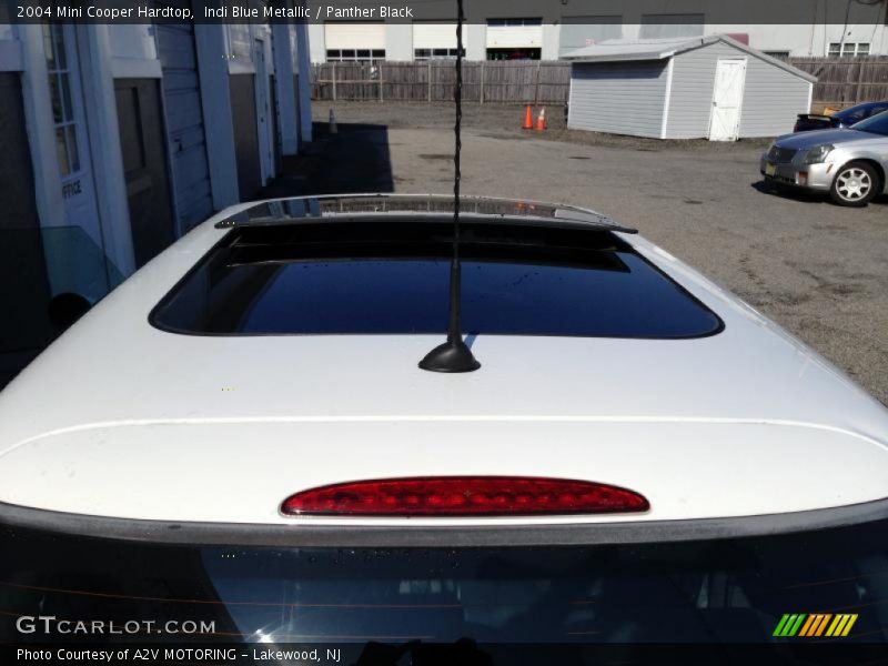 Indi Blue Metallic / Panther Black 2004 Mini Cooper Hardtop