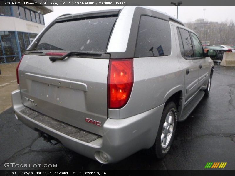 Liquid Silver Metallic / Medium Pewter 2004 GMC Envoy XUV SLT 4x4