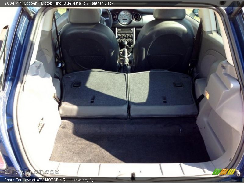 Indi Blue Metallic / Panther Black 2004 Mini Cooper Hardtop