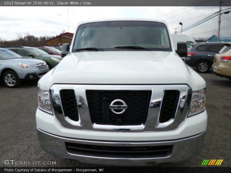 Glacier White / Gray 2013 Nissan NV 2500 HD SV
