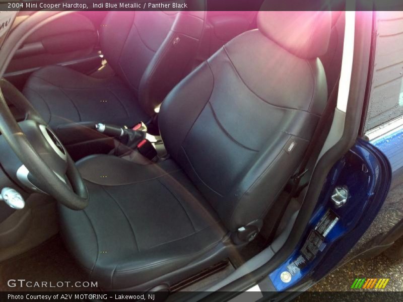 Indi Blue Metallic / Panther Black 2004 Mini Cooper Hardtop