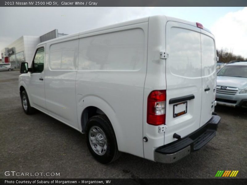 Glacier White / Gray 2013 Nissan NV 2500 HD SV