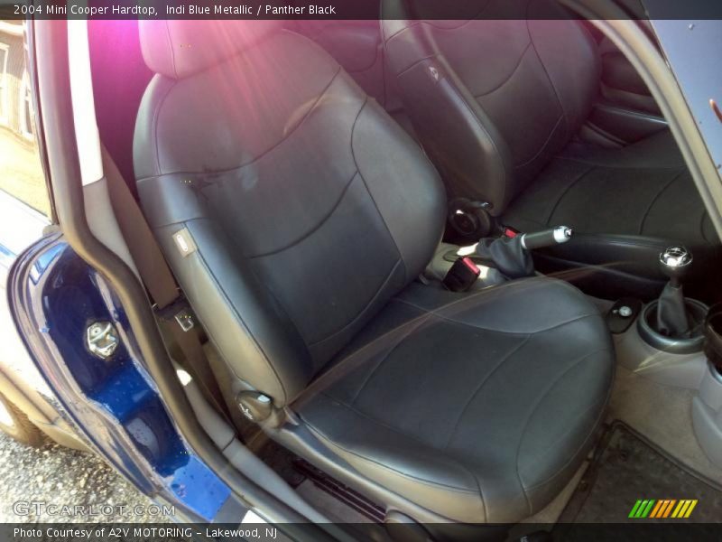 Indi Blue Metallic / Panther Black 2004 Mini Cooper Hardtop