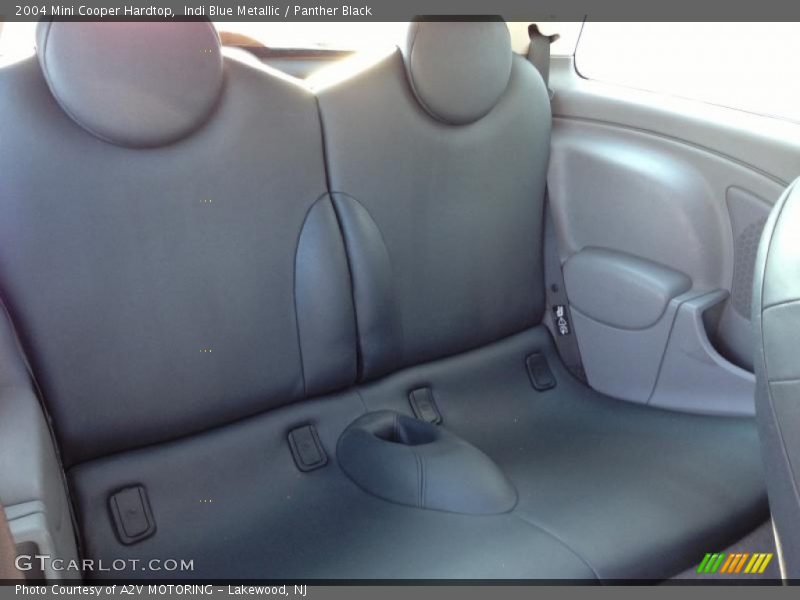 Indi Blue Metallic / Panther Black 2004 Mini Cooper Hardtop