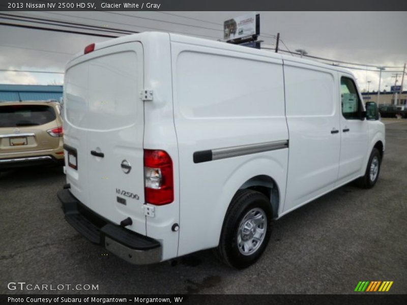 Glacier White / Gray 2013 Nissan NV 2500 HD SV