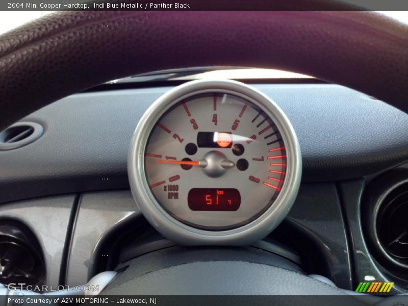 Indi Blue Metallic / Panther Black 2004 Mini Cooper Hardtop