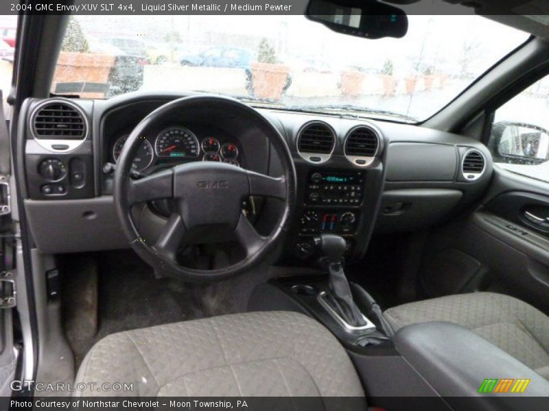 Liquid Silver Metallic / Medium Pewter 2004 GMC Envoy XUV SLT 4x4