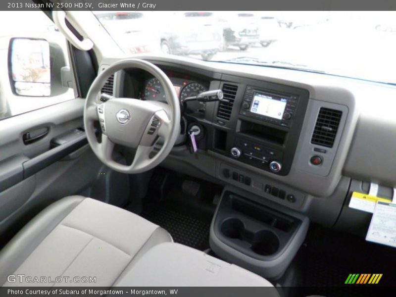 Glacier White / Gray 2013 Nissan NV 2500 HD SV