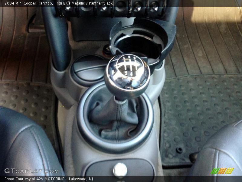 Indi Blue Metallic / Panther Black 2004 Mini Cooper Hardtop