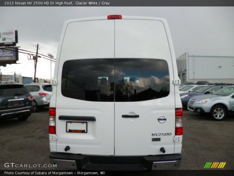 Glacier White / Gray 2013 Nissan NV 2500 HD SV High Roof