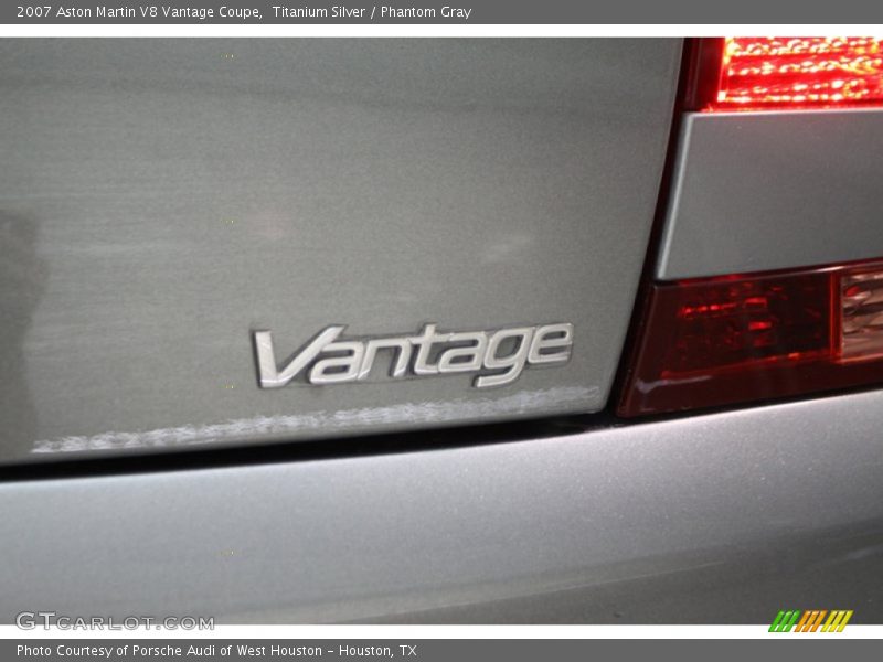  2007 V8 Vantage Coupe Logo