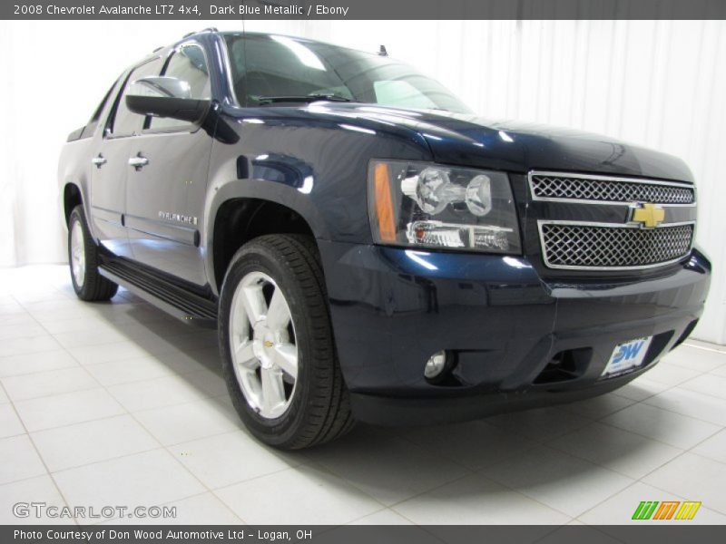 Dark Blue Metallic / Ebony 2008 Chevrolet Avalanche LTZ 4x4