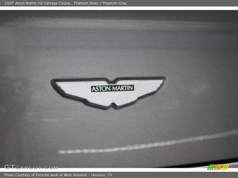  2007 V8 Vantage Coupe Logo