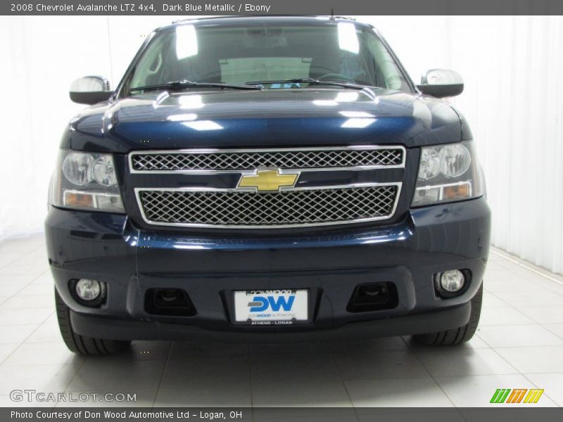 Dark Blue Metallic / Ebony 2008 Chevrolet Avalanche LTZ 4x4