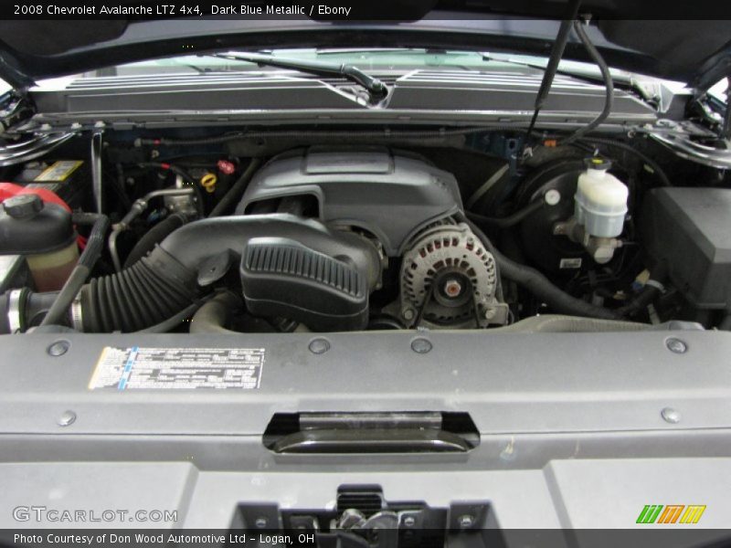 Dark Blue Metallic / Ebony 2008 Chevrolet Avalanche LTZ 4x4