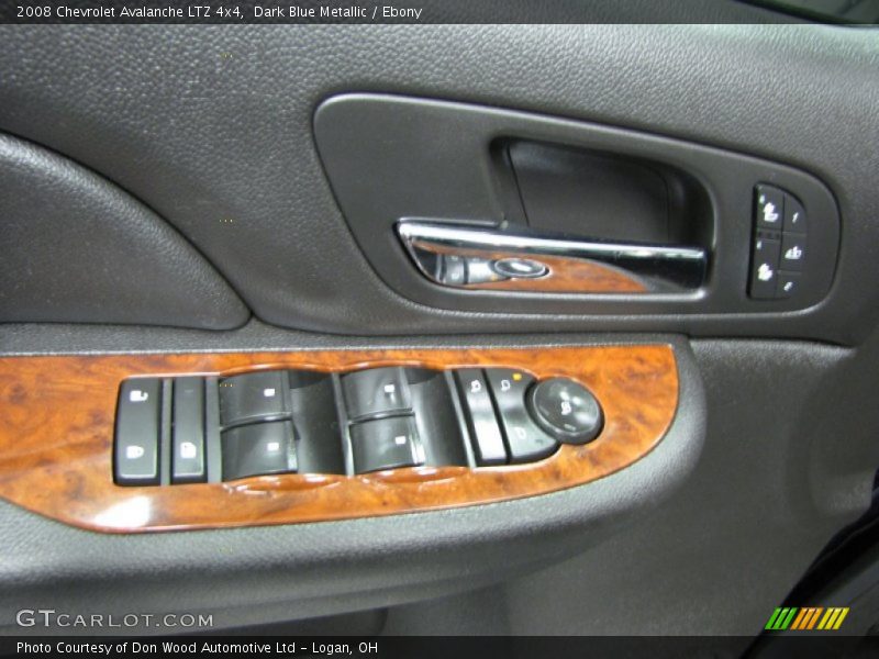 Dark Blue Metallic / Ebony 2008 Chevrolet Avalanche LTZ 4x4