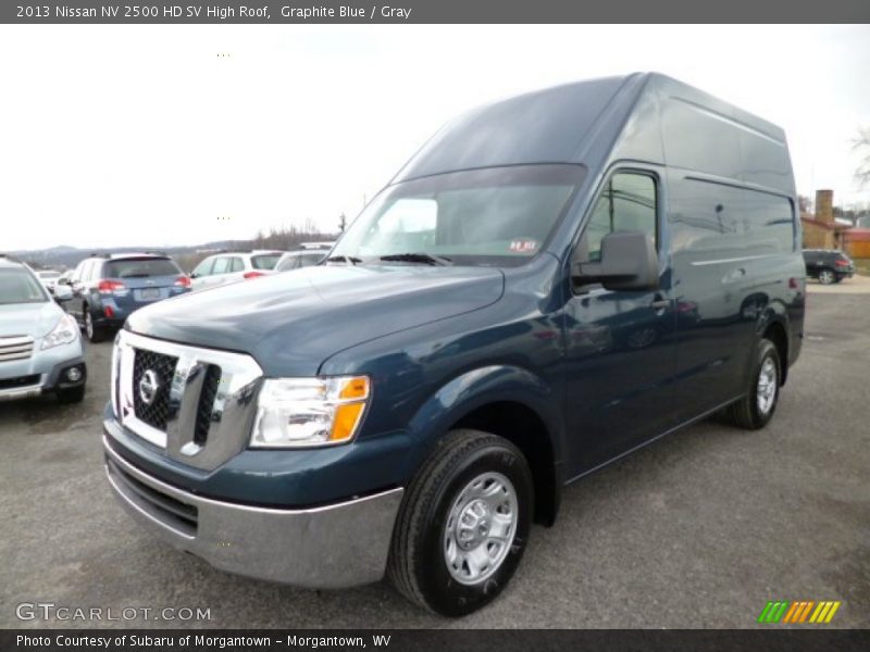 Graphite Blue / Gray 2013 Nissan NV 2500 HD SV High Roof