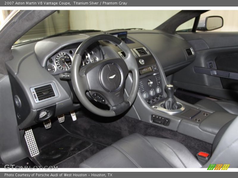 Dashboard of 2007 V8 Vantage Coupe