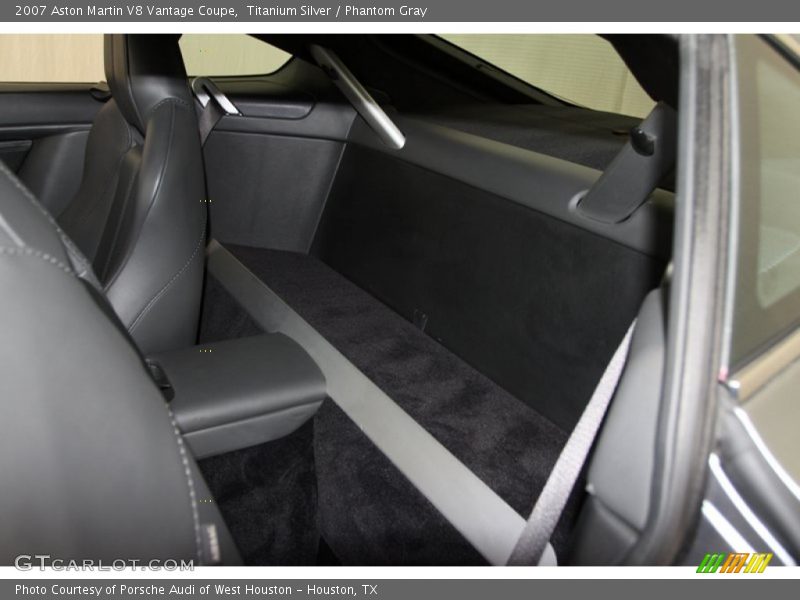 Titanium Silver / Phantom Gray 2007 Aston Martin V8 Vantage Coupe