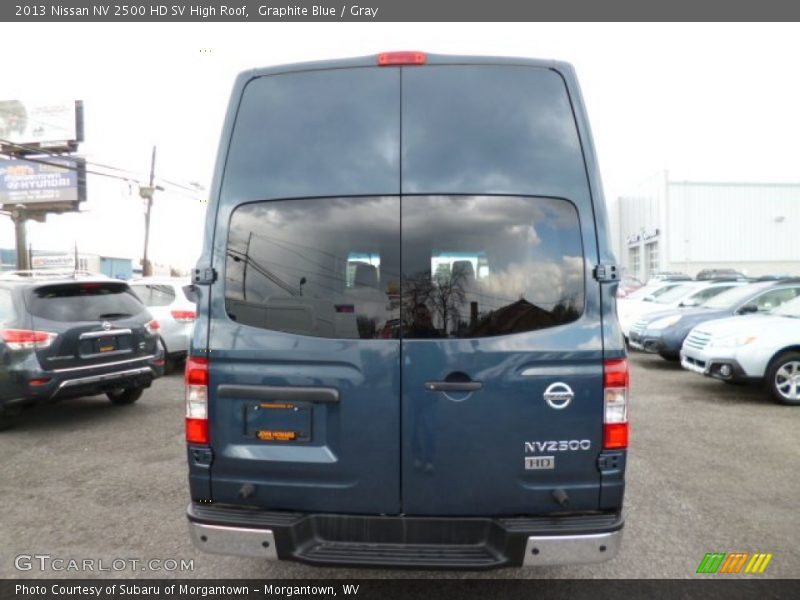 Graphite Blue / Gray 2013 Nissan NV 2500 HD SV High Roof