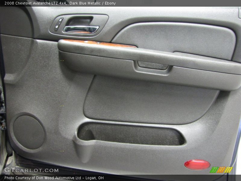 Dark Blue Metallic / Ebony 2008 Chevrolet Avalanche LTZ 4x4
