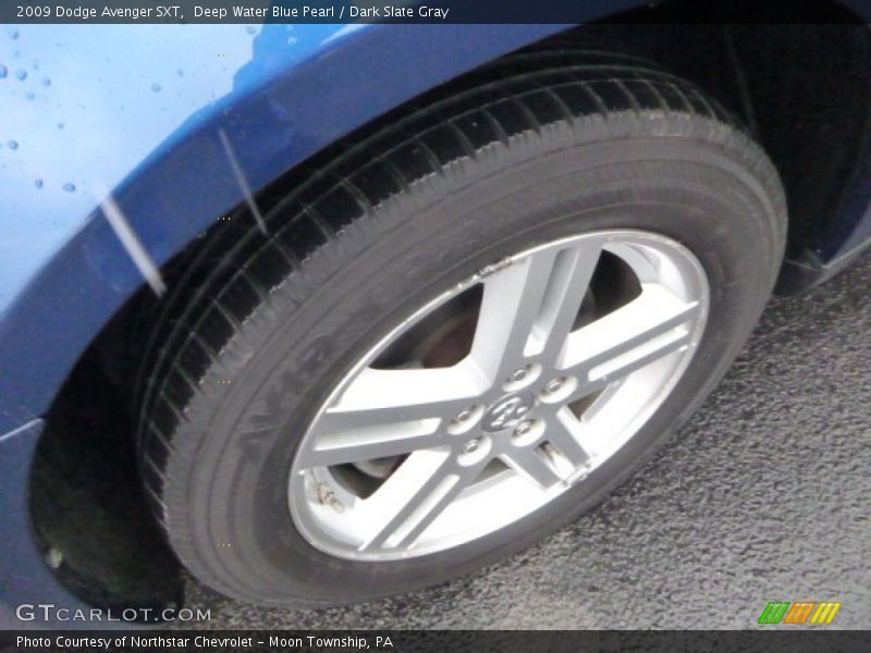 Deep Water Blue Pearl / Dark Slate Gray 2009 Dodge Avenger SXT