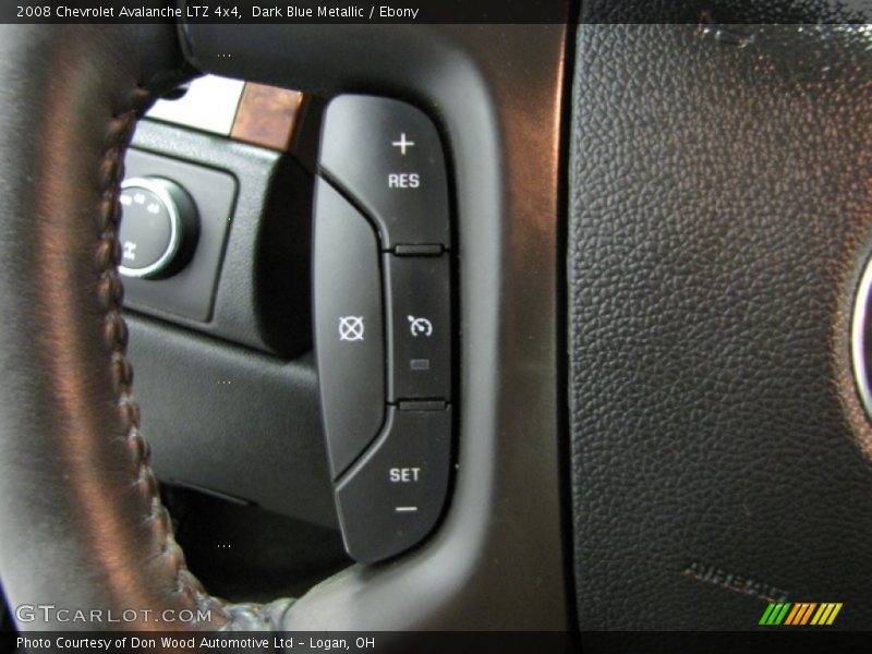 Dark Blue Metallic / Ebony 2008 Chevrolet Avalanche LTZ 4x4