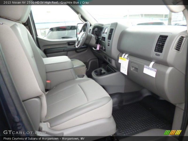 Graphite Blue / Gray 2013 Nissan NV 2500 HD SV High Roof