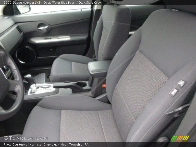 Deep Water Blue Pearl / Dark Slate Gray 2009 Dodge Avenger SXT