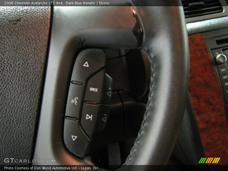 Dark Blue Metallic / Ebony 2008 Chevrolet Avalanche LTZ 4x4