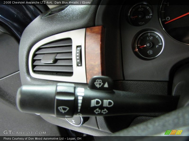 Dark Blue Metallic / Ebony 2008 Chevrolet Avalanche LTZ 4x4
