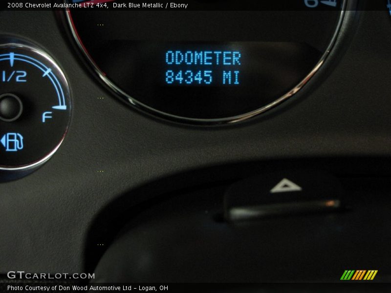 Dark Blue Metallic / Ebony 2008 Chevrolet Avalanche LTZ 4x4