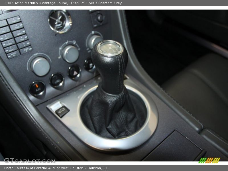  2007 V8 Vantage Coupe 6 Speed Manual Shifter