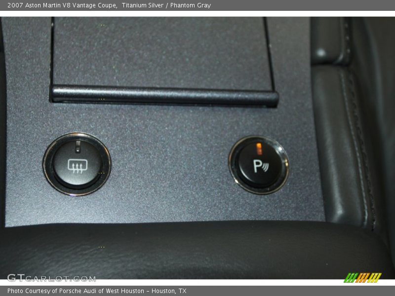 Titanium Silver / Phantom Gray 2007 Aston Martin V8 Vantage Coupe