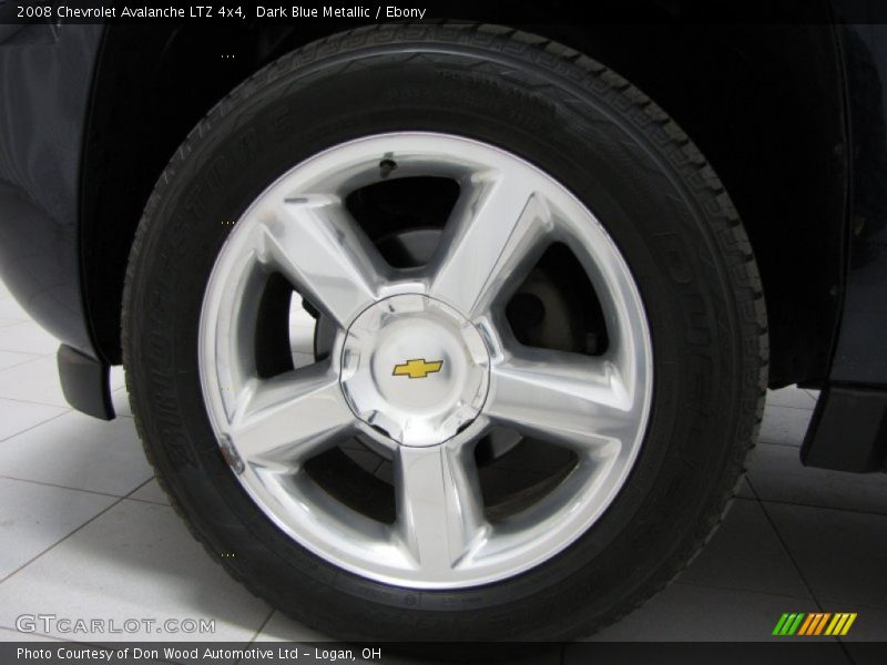 Dark Blue Metallic / Ebony 2008 Chevrolet Avalanche LTZ 4x4