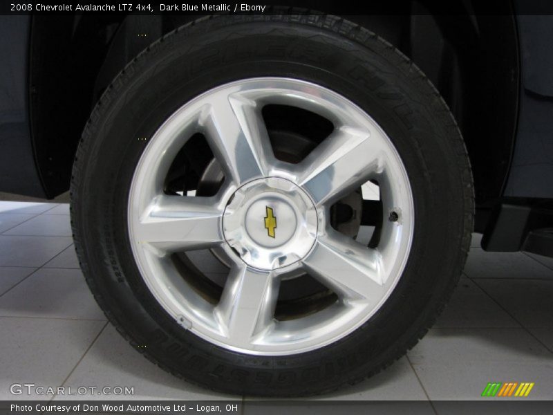 Dark Blue Metallic / Ebony 2008 Chevrolet Avalanche LTZ 4x4